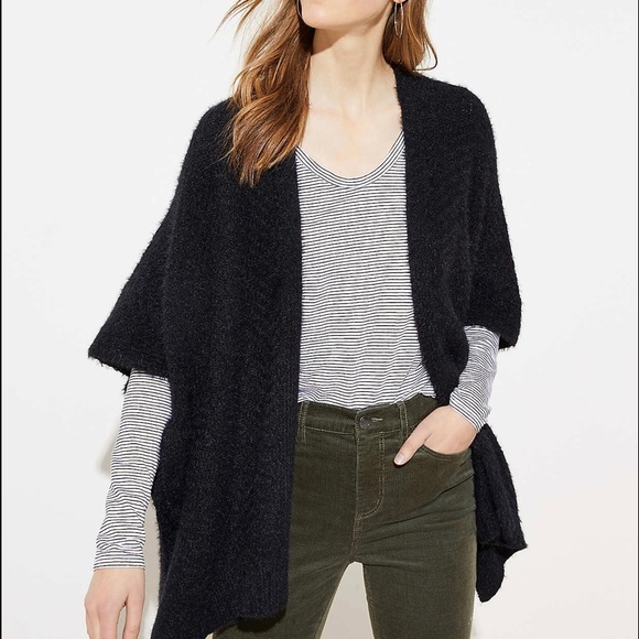 LOFT open cardigan / poncho - Picture 1 of 7
